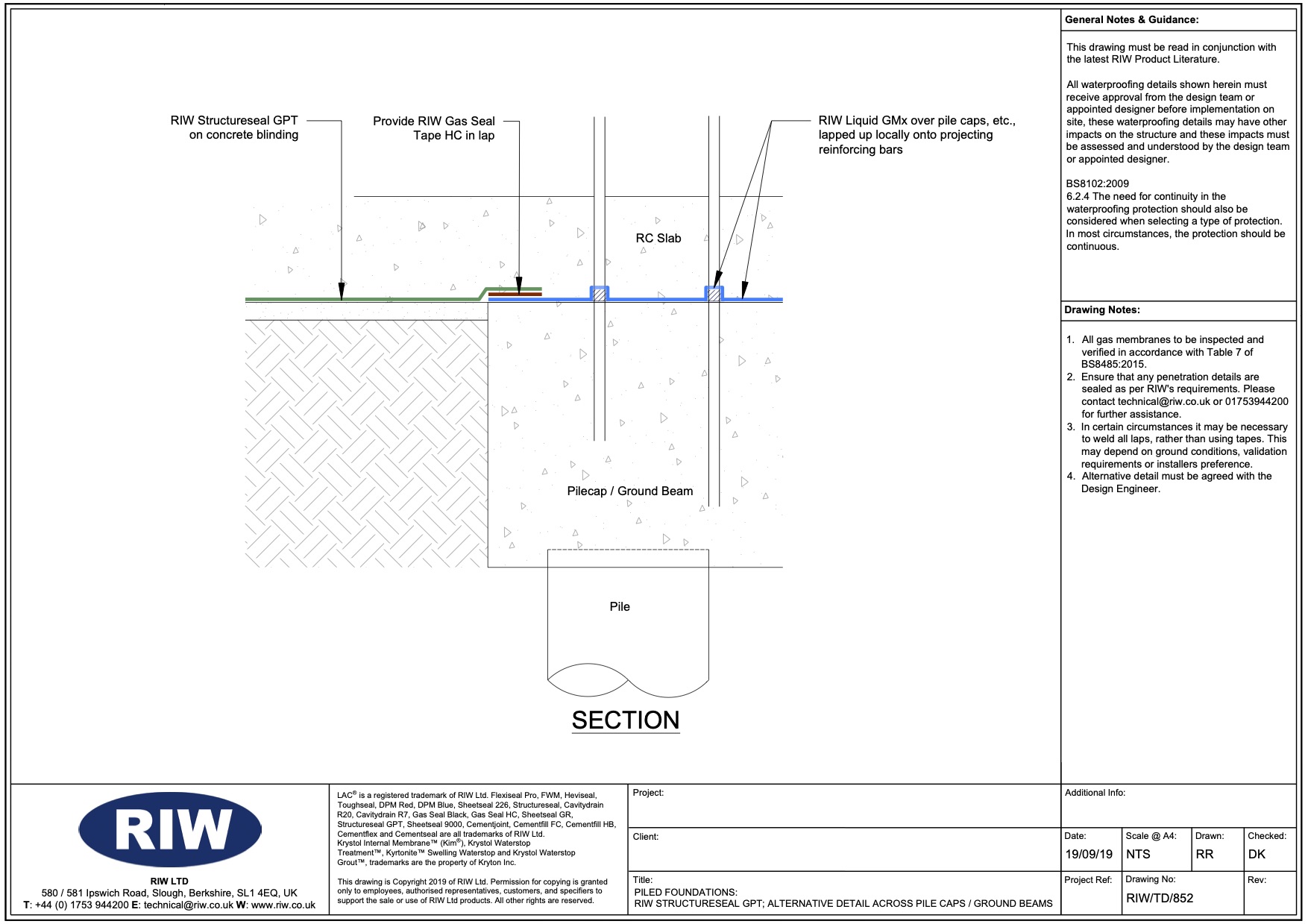 Typical Details - Technical Downloads | RIW